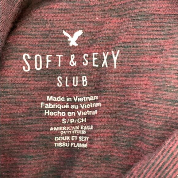 American Eagle long sleeve top- size S - Picture 4 of 6